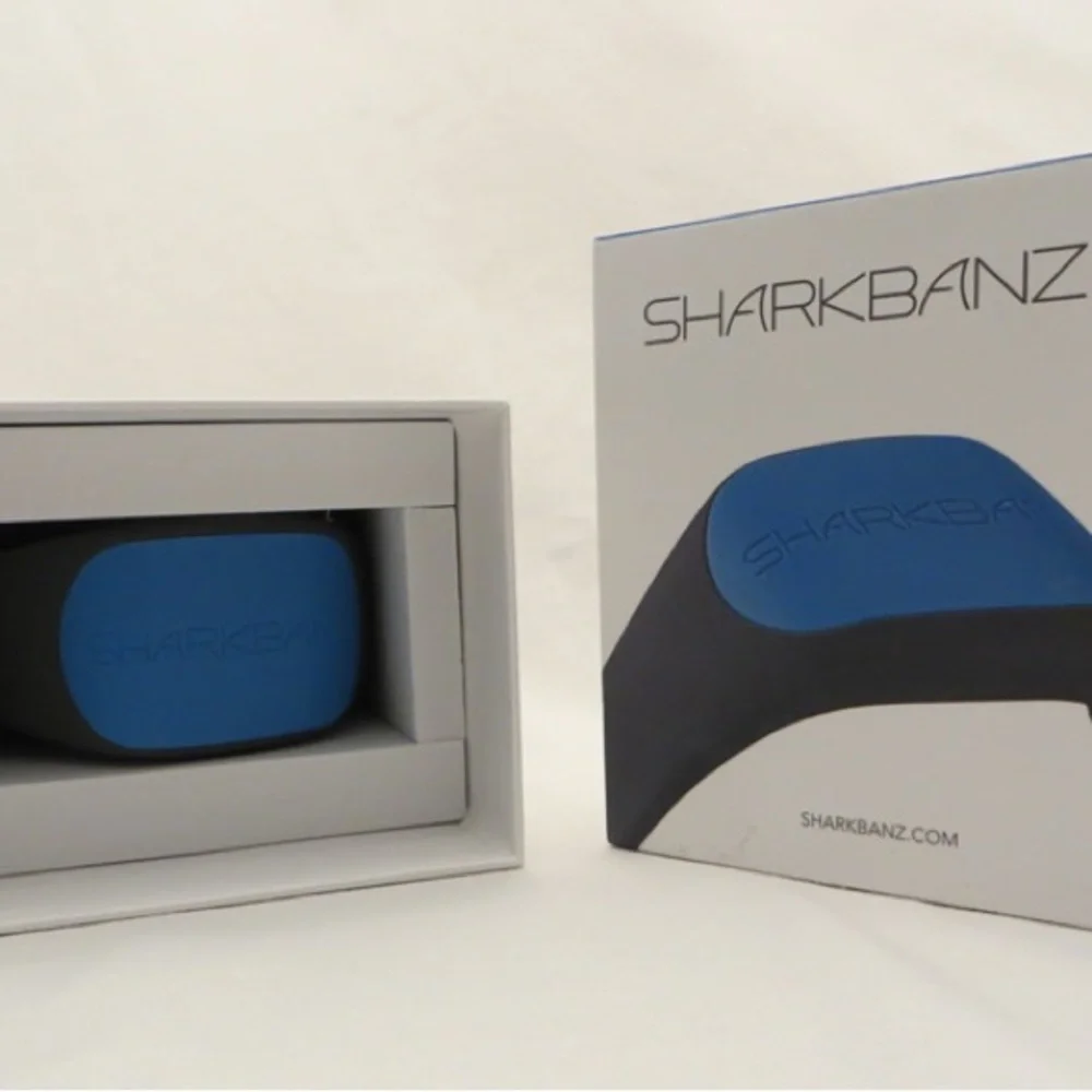 Sharkbanz 2 Shark Deterrent Band - Slate Blue and Black